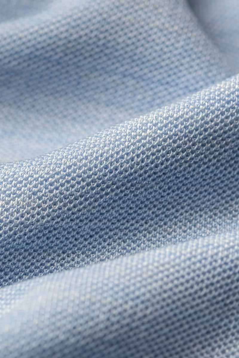 Blue Label Polo Pique Blue Argentina
