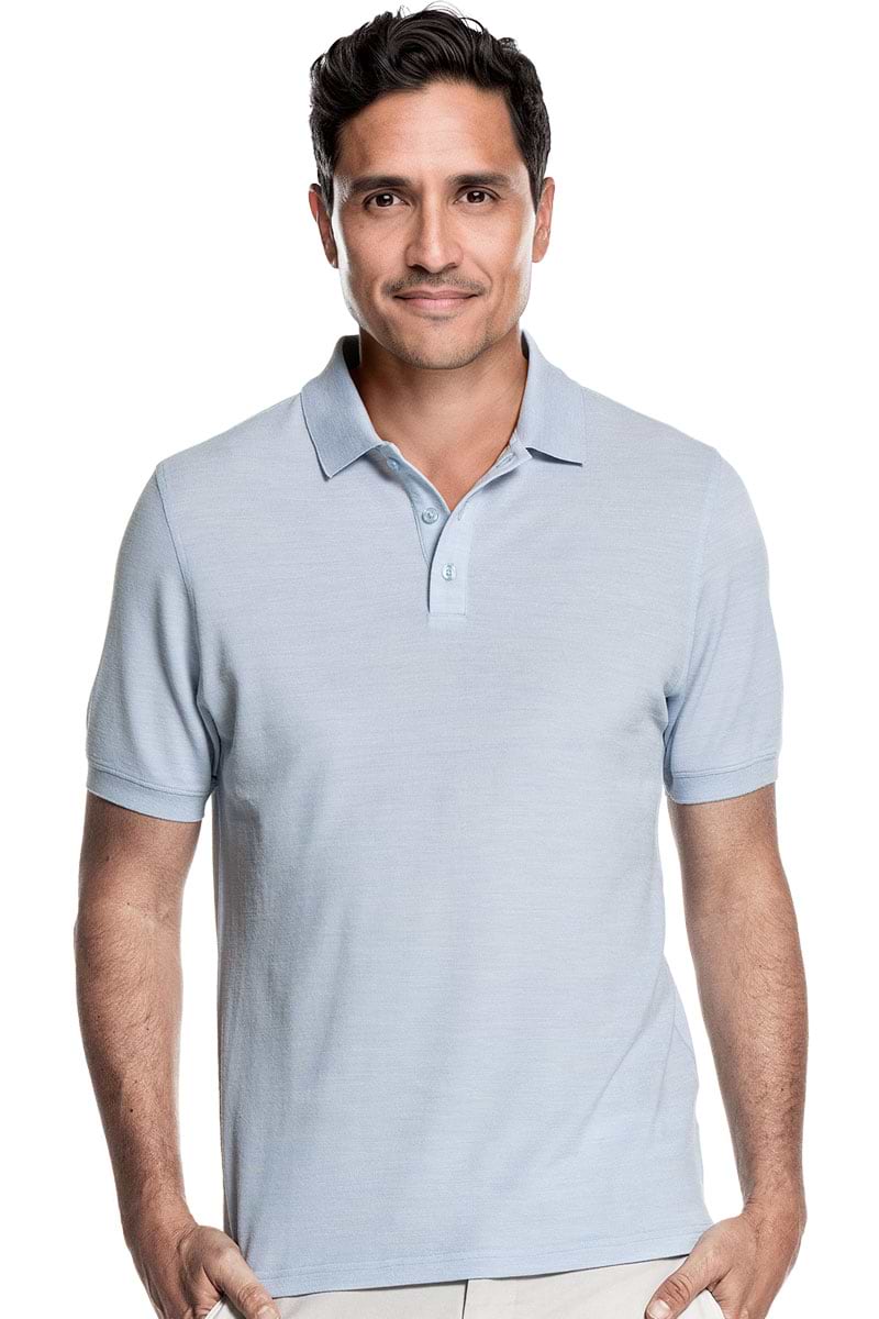 Blue Label Polo Pique Blue Argentina