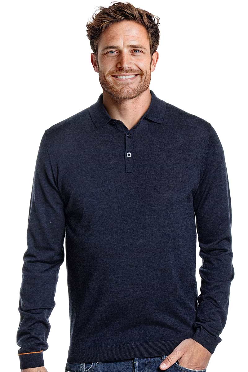 Polo Pullover True Navy