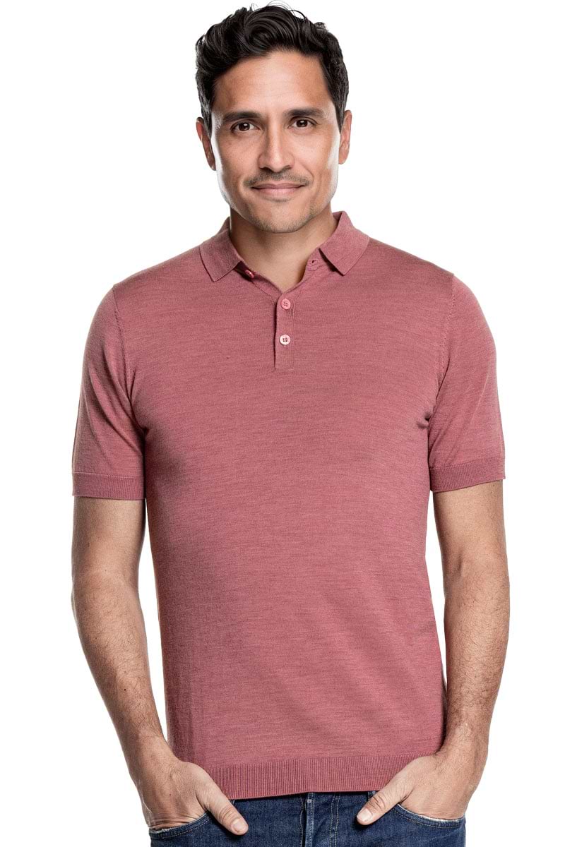 Riva Buttons Short Sleeve Peruvian Pink