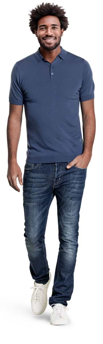 Riva Buttons Short Sleeve Noordzee