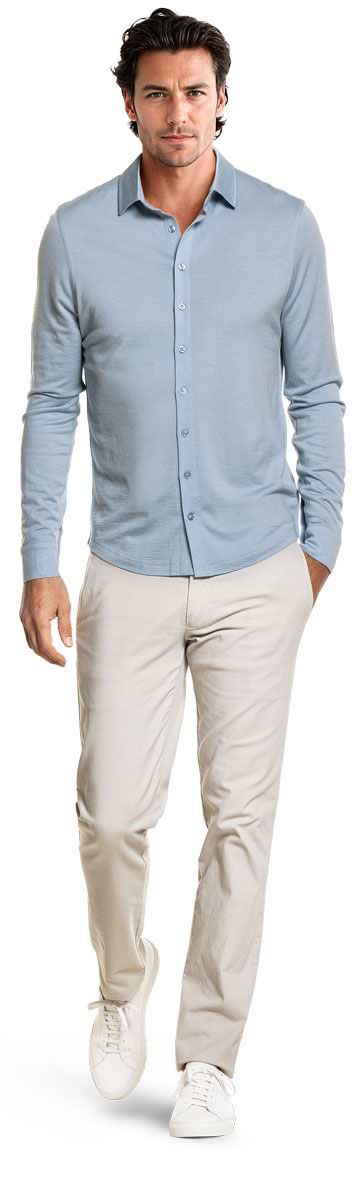 Shirt Button Up Fontainebleau