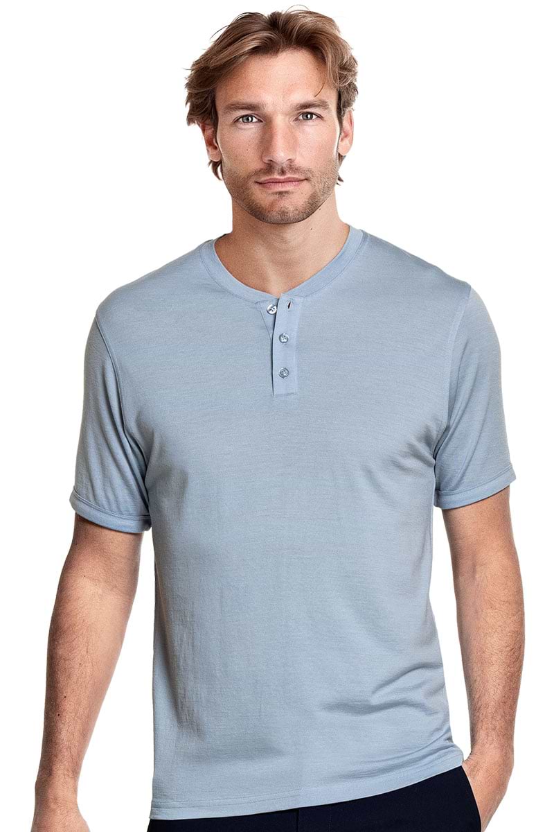 Shirt Henley Short Sleeve Fontainebleau