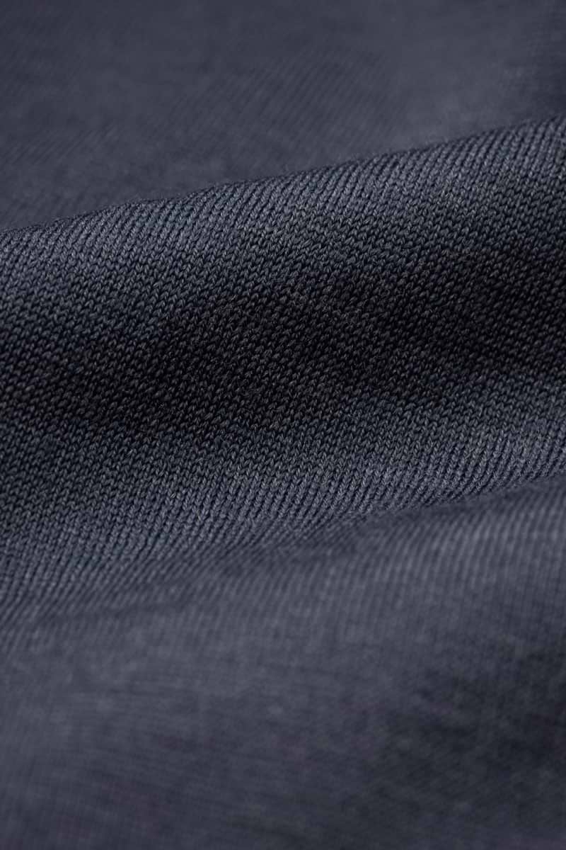 Shirt Polo Short Sleeve No Buttons Dark Steel