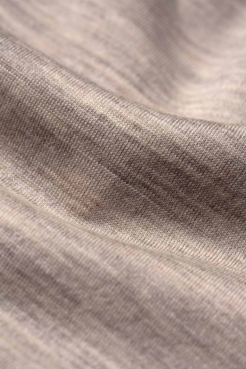 Shirt Polo Short Sleeve No Buttons Desert Beige