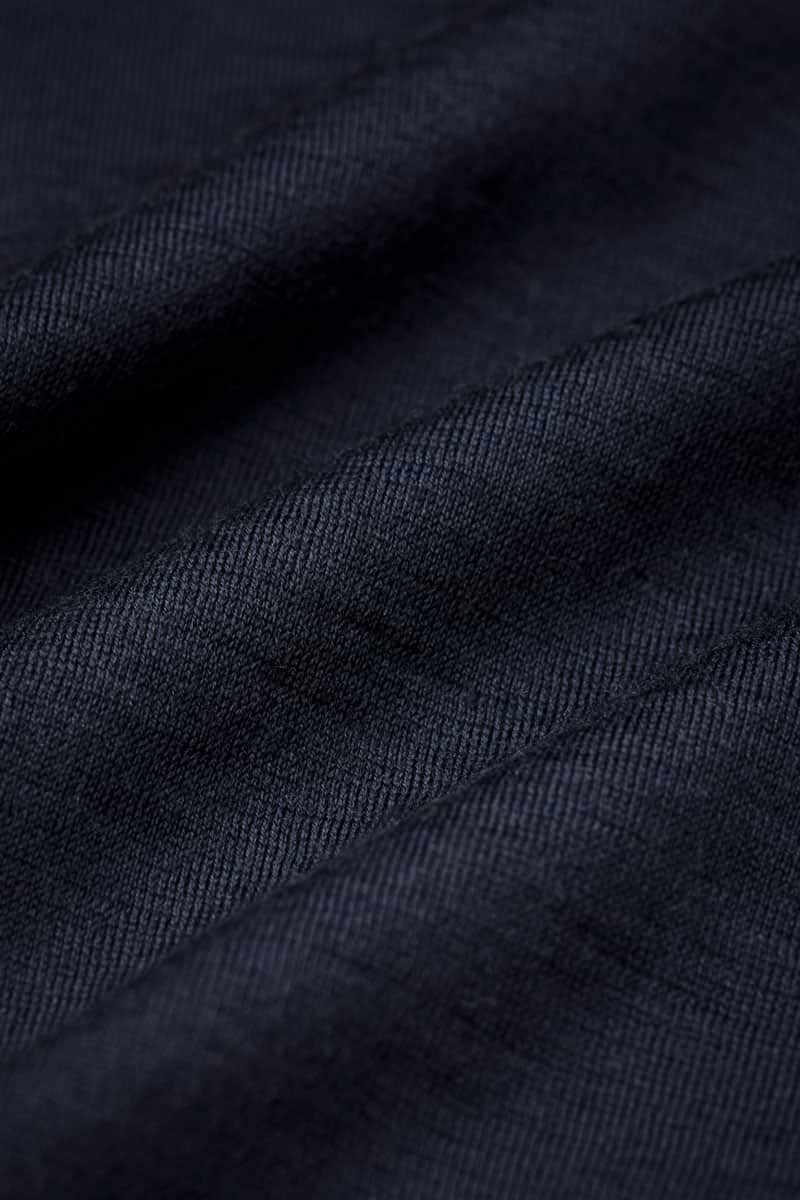 Shirt Polo Short Sleeve No Buttons Navy Blue