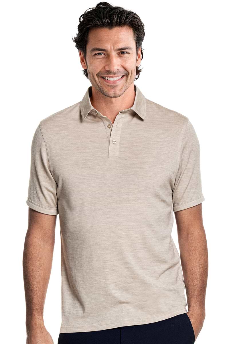 Shirt Polo Short Sleeve Limestone Beige