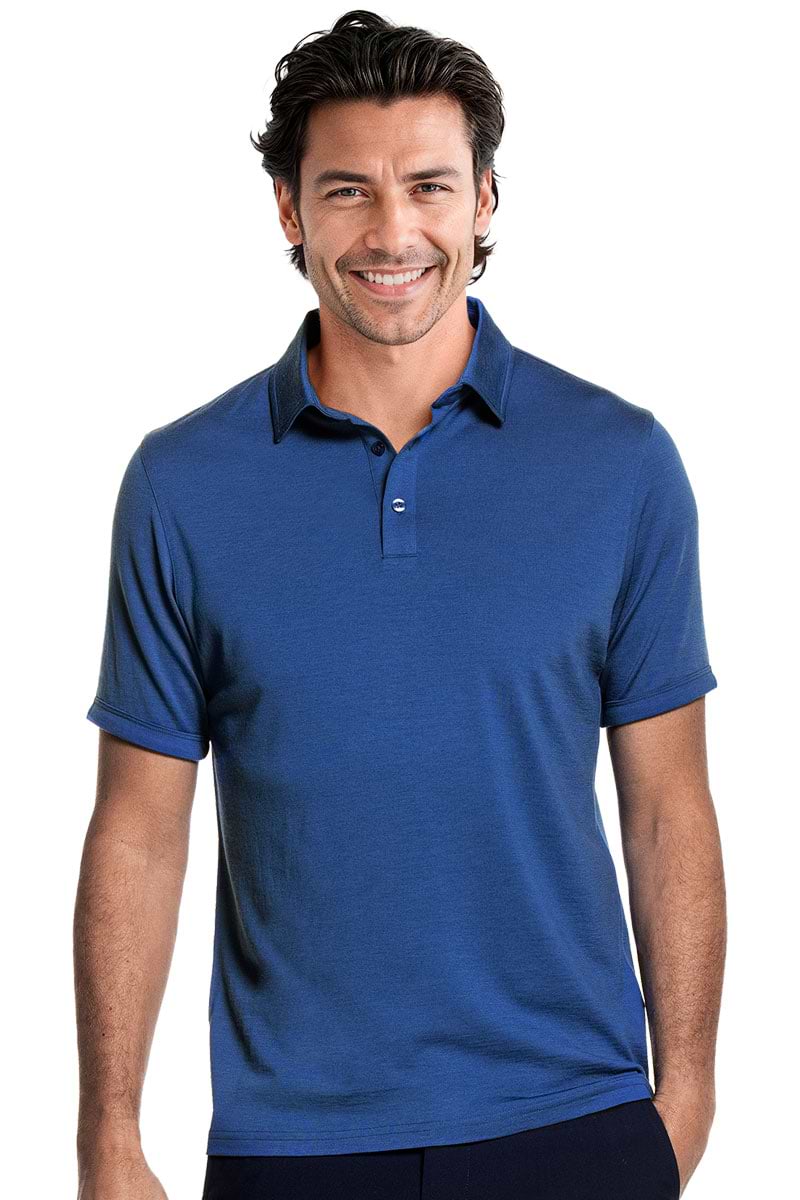Shirt Polo Short Sleeve Royal Blue