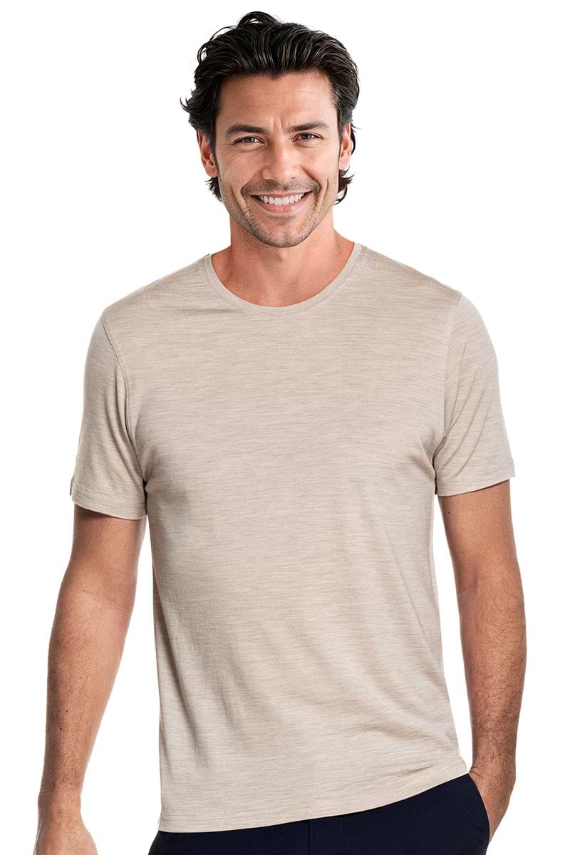 Joe Shirt Round Neck Limestone Beige