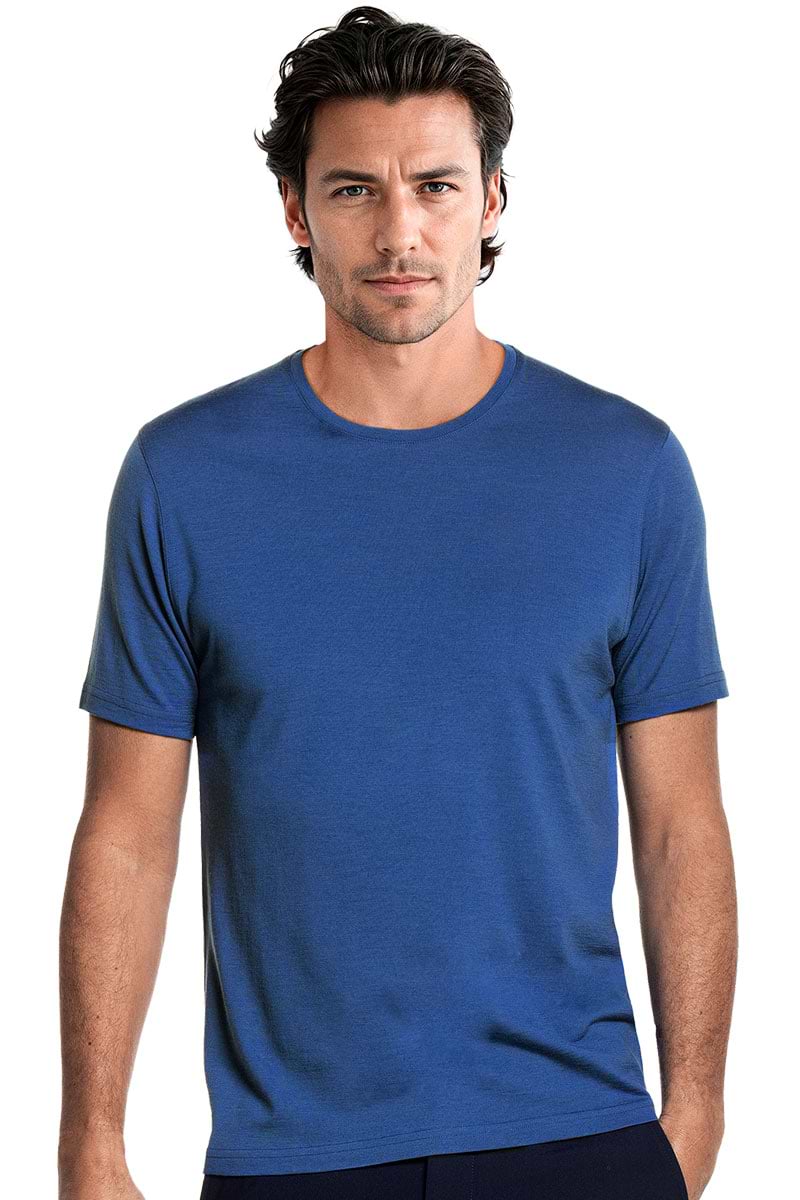 Joe Shirt Round Neck Royal Blue