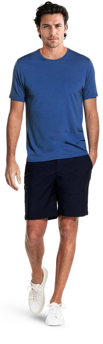 Joe Shirt Round Neck Royal Blue
