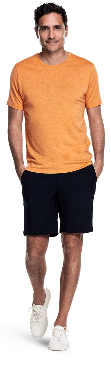 Joe Shirt Round Neck Wild Peach