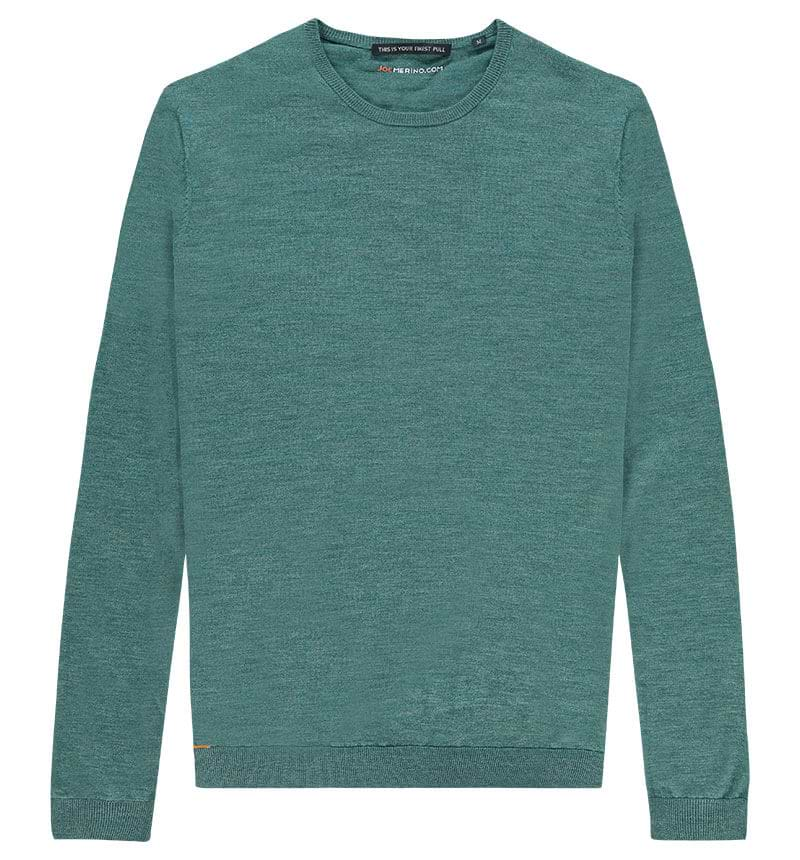 Pullover Slim ﻿Fit Extra Langer Arm Grün