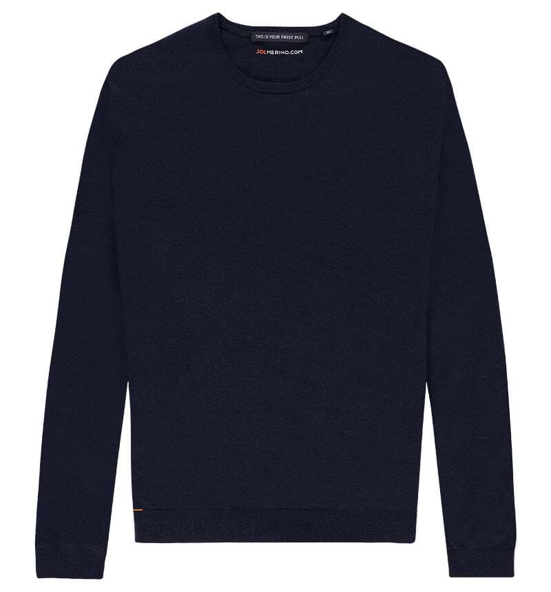 Pullover Slim ﻿Fit Extra Langer Arm Dunkelblau