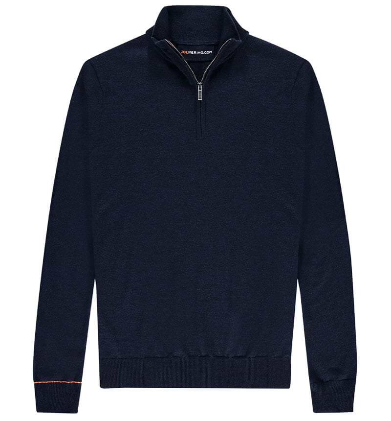 Pullover Extra Lang Herren Dunkelblau