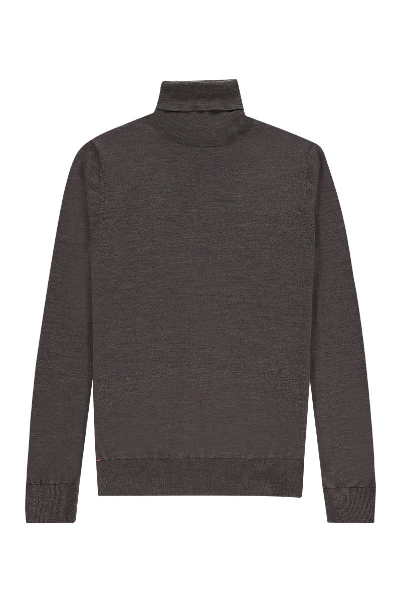 Rollkragenpullover Herren Slim Fit