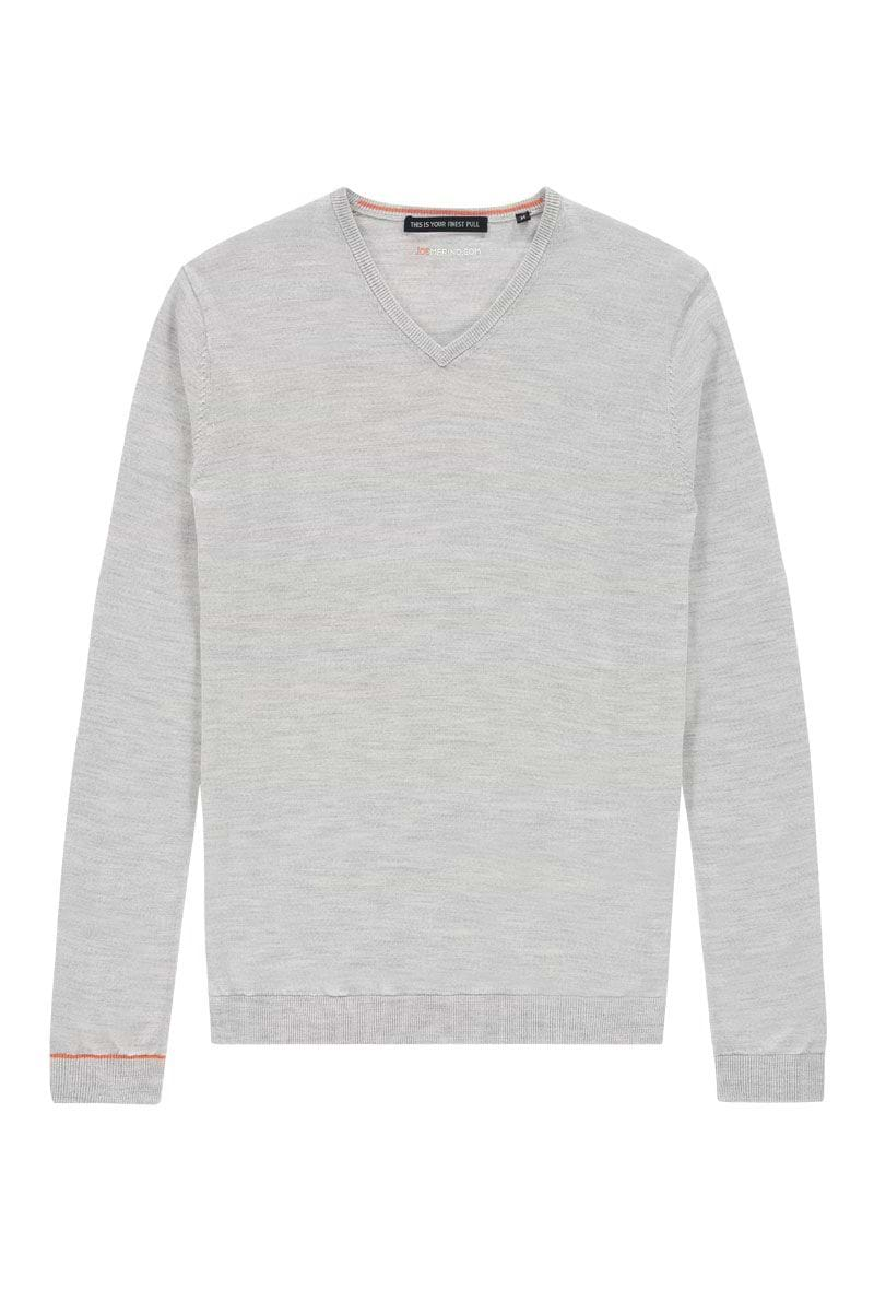 Pullover V Ausschnitt Herren Slim Fit