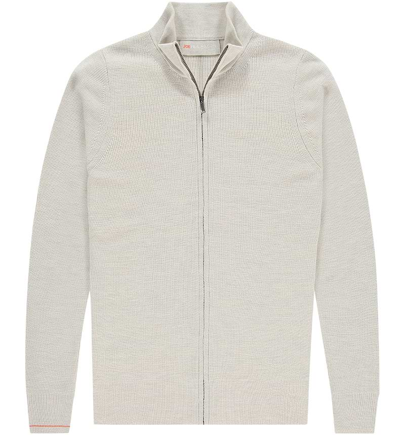 Joe RibZip Wool White