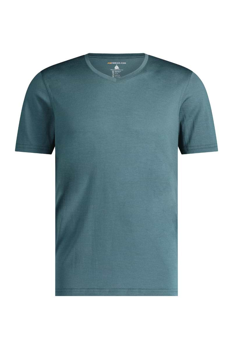 Joe Shirt V-Neck Green Sage