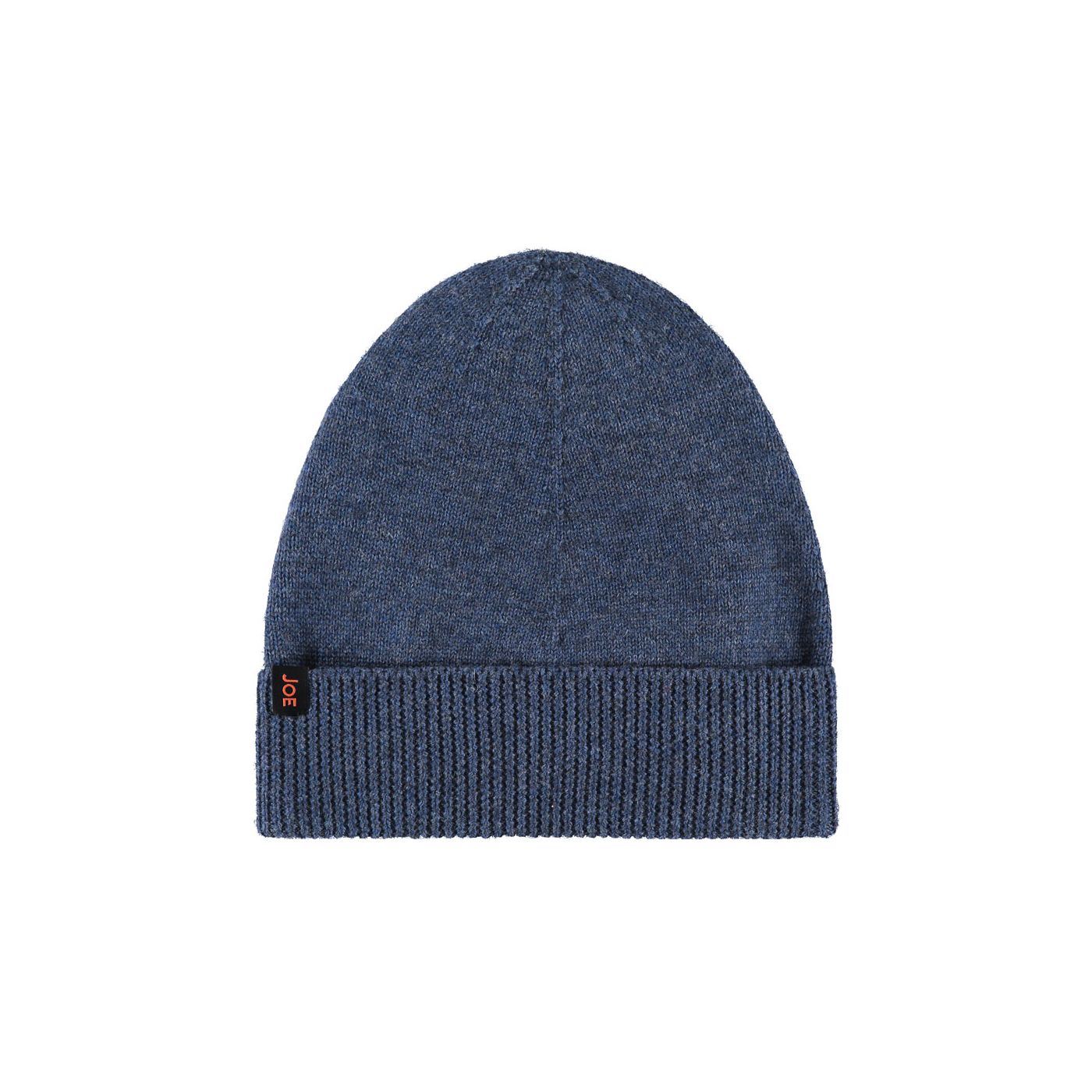 Merinowolle Beanie Blau