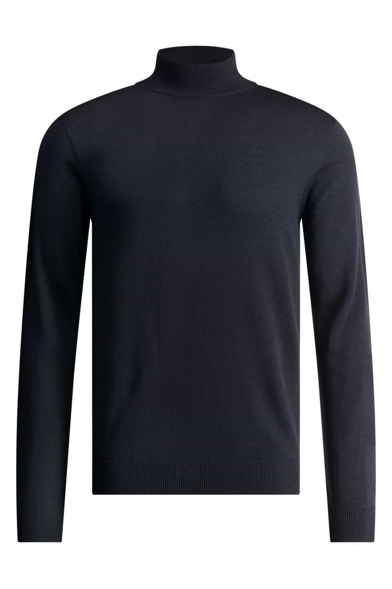 Turtle neck trui in het donker blauw