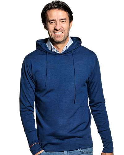 Kapuzenpullover Herren Slim Fit